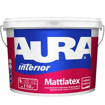 Краска AURA Mattlattex  0,9л