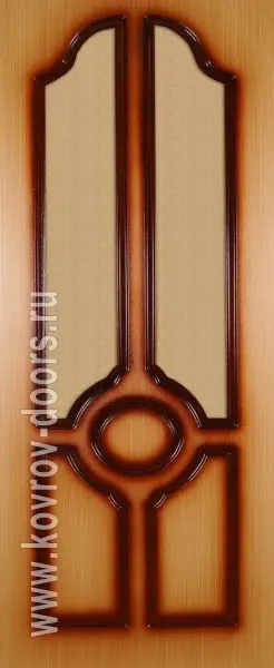 Дверь КФД Барселона 800 * 2000мм Орех крупный ПО ст. мат