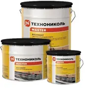 Мастика AquaMast битумно- резиновая для кровли 18 кг