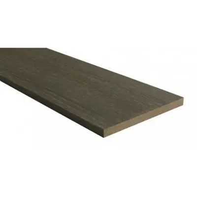 Доборная планка ПВХ 100 * 10 * 2024 мм Мокко / Омис /