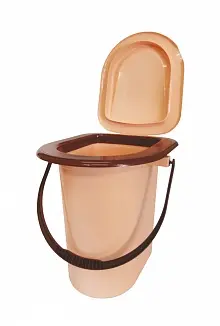 Ведро туалет Альт.17л 1526 бежевое