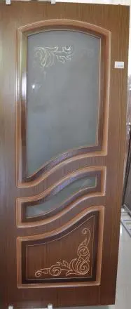 Дверь КФД Полярис 800 * 2000 Орех крупный ПО ст. мат2