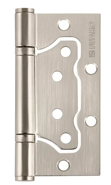 Петля FUARO универсальная без врезки 500-2ВВ 100х2,5 PN матовый никель