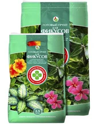 Грунт "Скорая помощь" "Для Фикусов" 2,5л