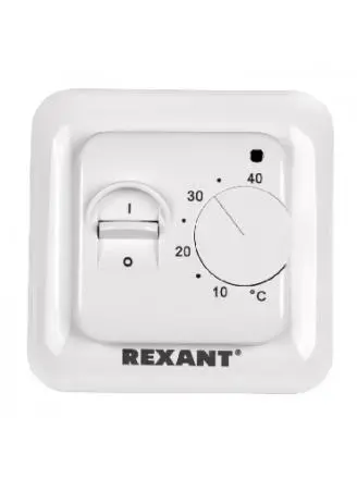 Терморегулятор REXANT механический с датчиком температуры пола 51-0531