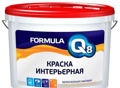 Краска FORMULA Q8 интерьерная 25кг