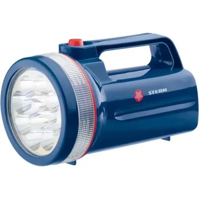 Фонарь поисковый светодиод. пластик. корпус, 30ч работы, 12 LED