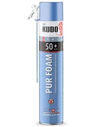 Пена монтажная Kudo Home 50+ 800мл трубка