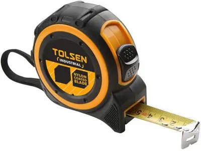 Рулетка 10м х 25мм TOLSEN профи с автостопом