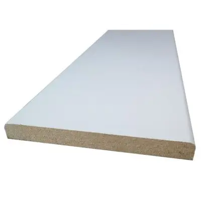 Доборная планка телескоп VFD 100*2100мм Белая эмаль