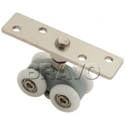 Ролики BRAVO для складных дверей W-101 50кг