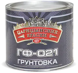 Грунт Царицынский ГФ-021 антикоррозийный серый  2,7кг