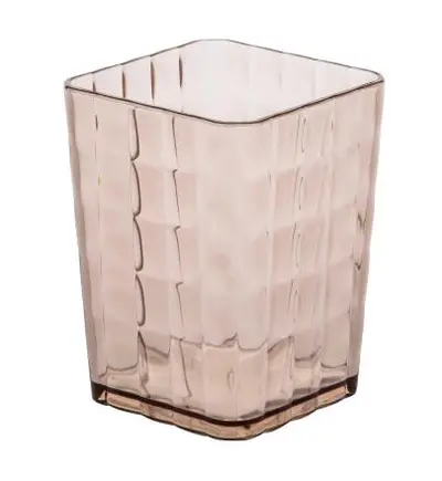 Стакан Кристал для зубных щеток тонированный