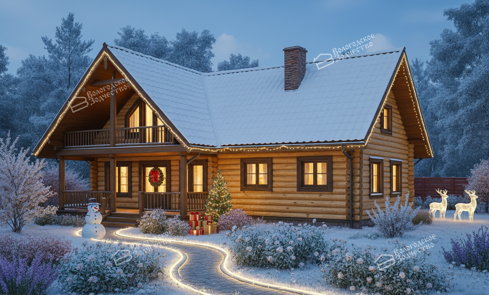 Дом из бревна VZ-103