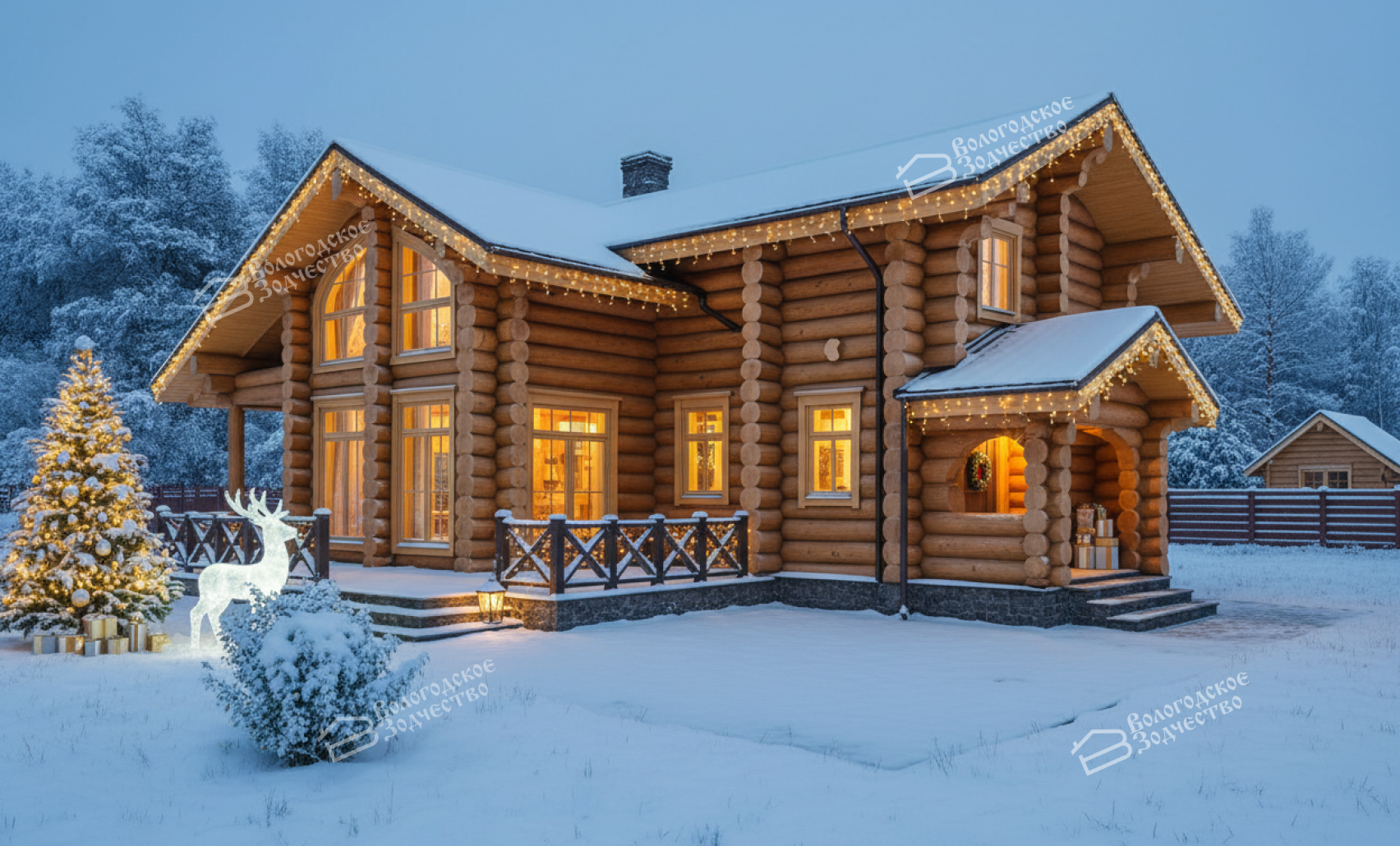 Дом из бревна VZ-106