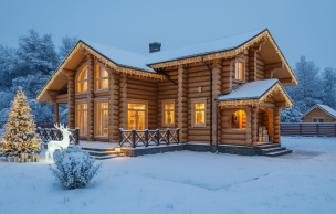 Дом из бревна VZ-106
