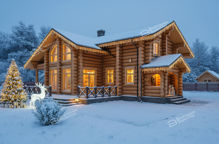 Дом из бревна VZ-106