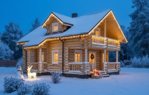 Дом из бревна VZ-108