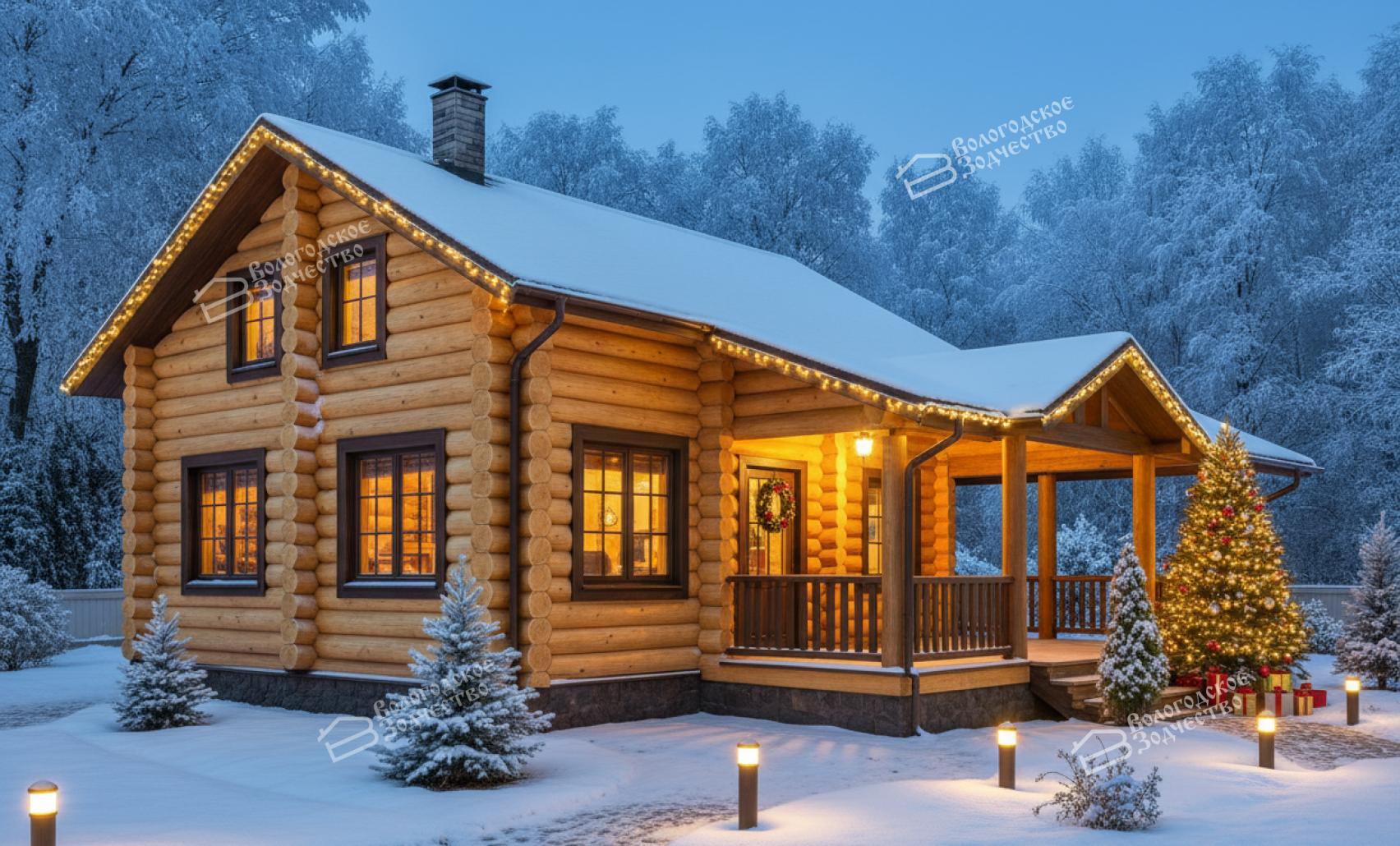 Дом из бревна VZ-109