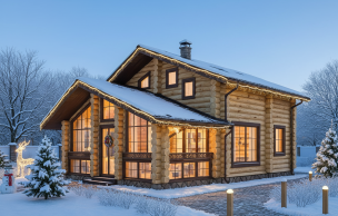 Дом из бревна VZ-111