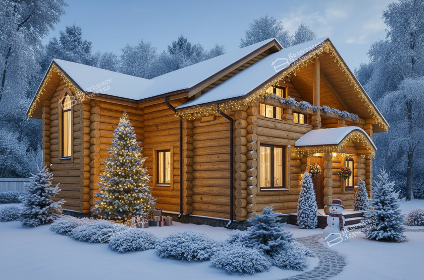 Дом из бревна VZ-112 