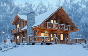 Дом из бревна VZ-126