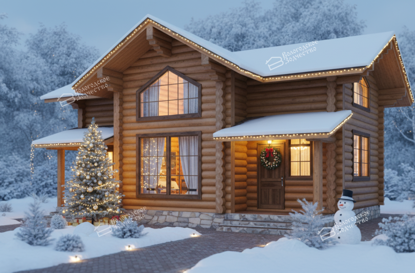Дом из бревна VZ-131