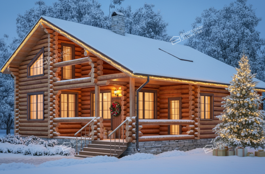 Дом из бревна VZ-142 