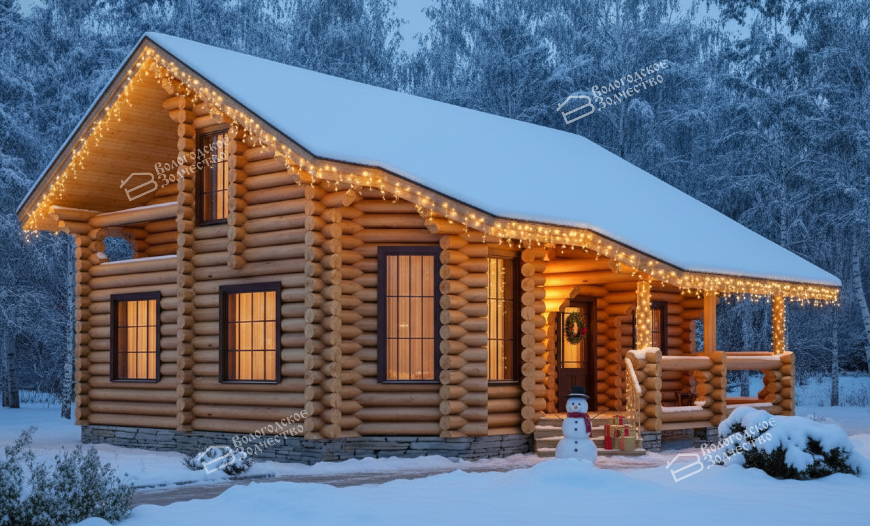 Дом из бревна VZ-146