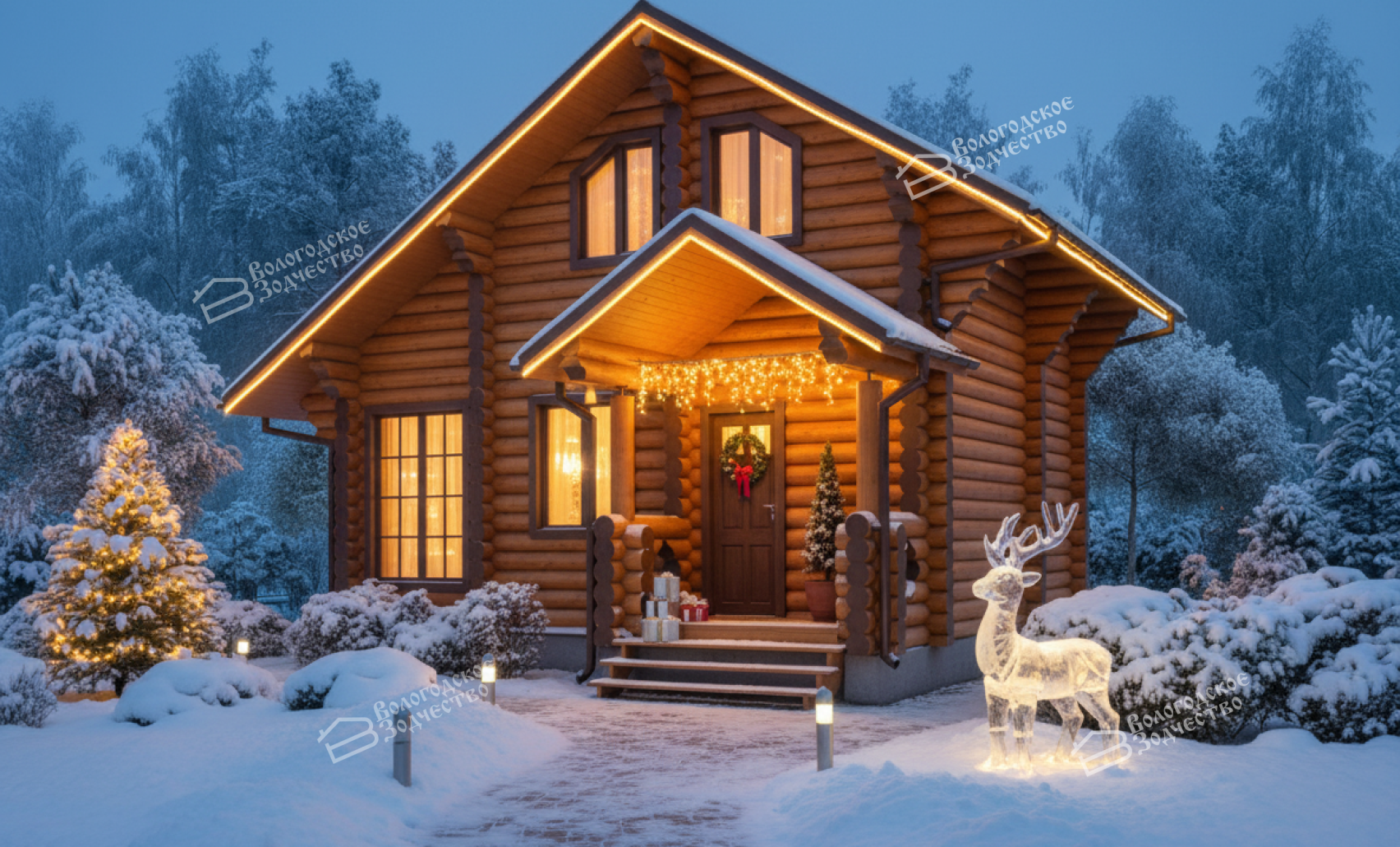  Дом из бревна VZ-147