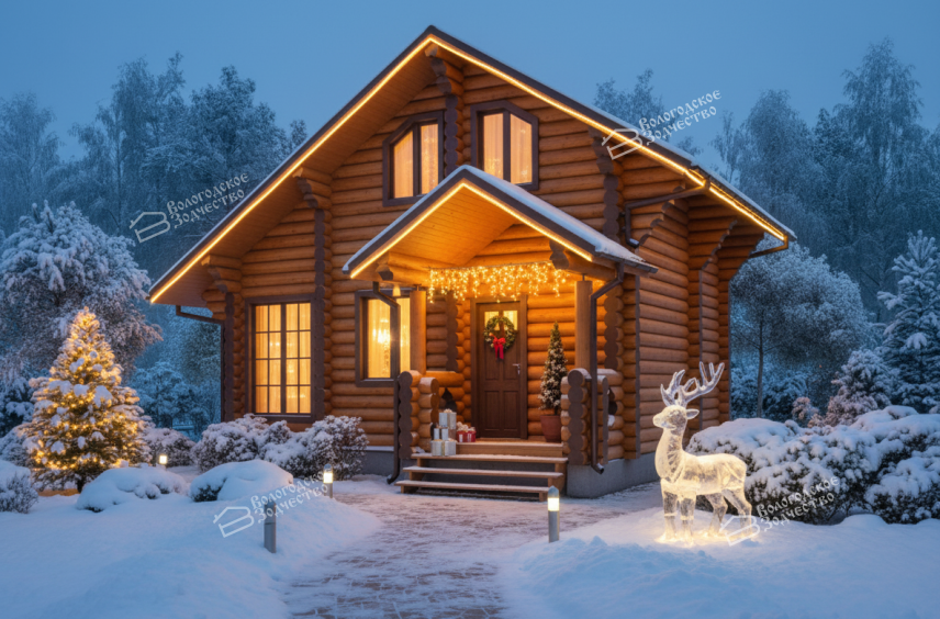  Дом из бревна VZ-147