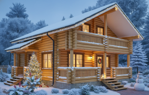 Дом из бревна VZ-149 