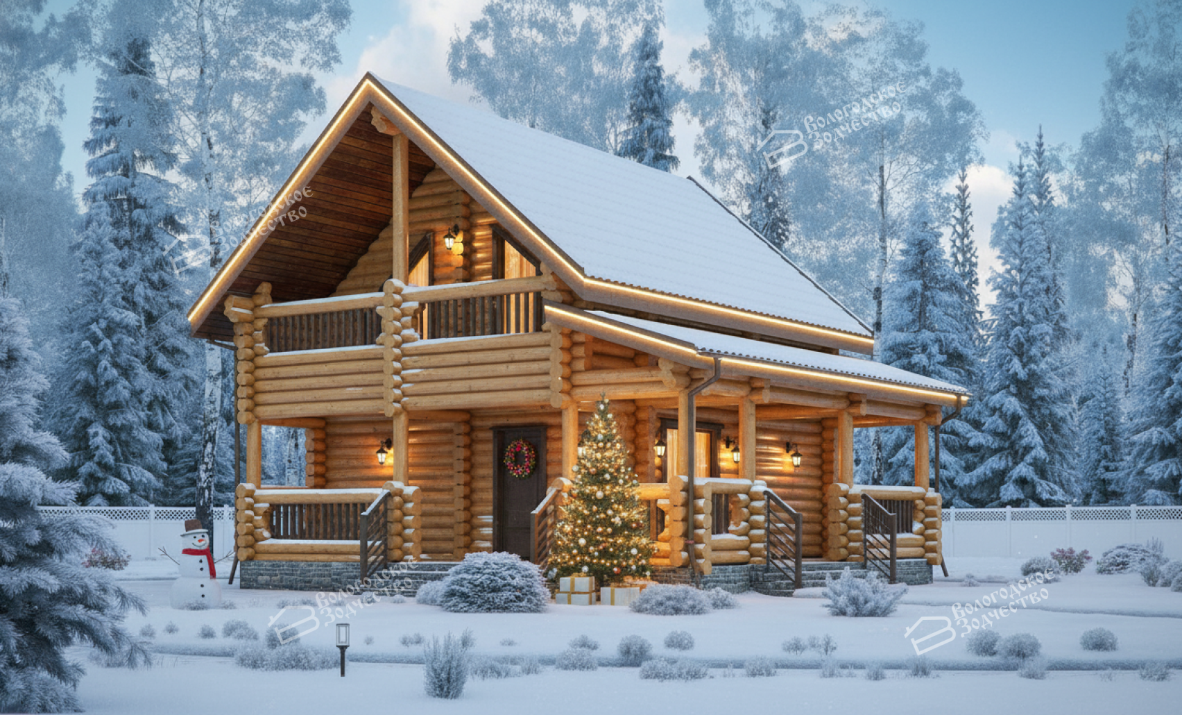 Дом из бревна VZ-176