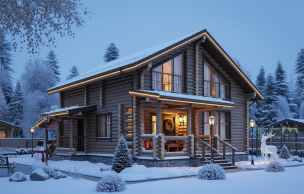 Дом из бревна VZ-177 