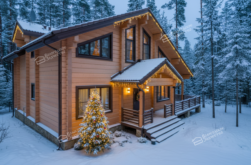 Дом из клееного бруса VZ-302