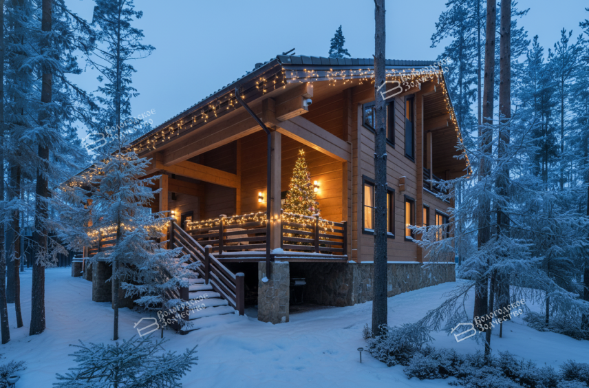 Дом из профилированного бруса VZ-302