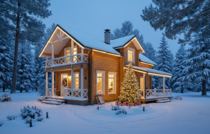 Дом из клееного бруса VZ-306