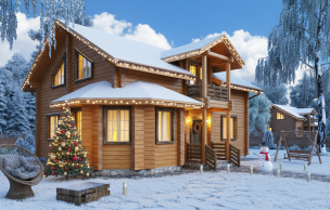 Дом из профилированного бруса VZ-312