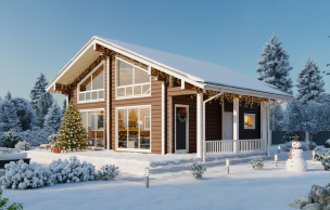 Дом из клееного бруса VZ-314