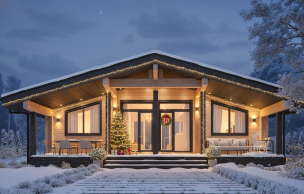 Дом из клееного бруса VZ-320