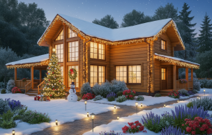 Дом из профилированного бруса VZ-323