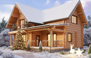 Дом из клееного бруса VZ-324