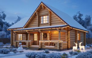 Дом из клееного бруса VZ-325