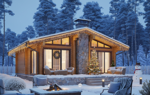 Дом из клееного бруса VZ-329