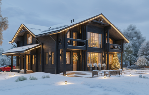 Дом из клееного бруса VZ-335