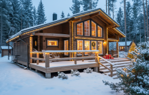 Дом из клееного бруса VZ-338 