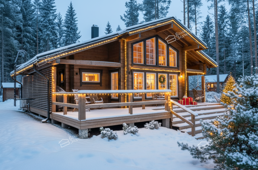 Дом из клееного бруса VZ-338 