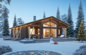 Дом из клееного бруса VZ-340