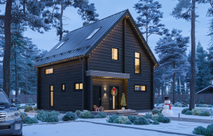 Дом из клееного бруса VZ-347 