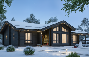 Дом из профилированного бруса VZ-350